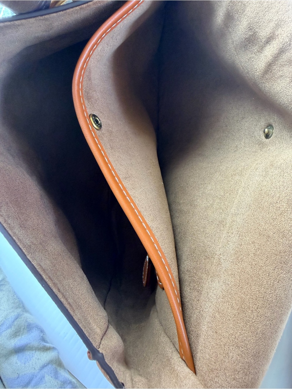 Coach field messenger cross body bag coated canvas white/brown - Picture 15 of 15